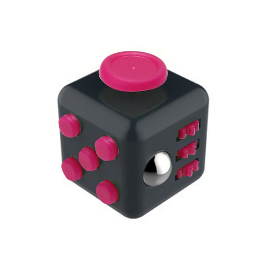 Fidget Cubes Black Pink